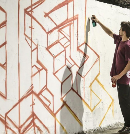 GRAFITE: Em parceria da Cultura e Seconser, túnel que liga Icaraí a São Francisco ganha pintura de um painel de 1500 metros quadrados